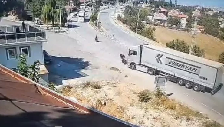 Çorum’da TIR ile motosiklet çarpıştı: Motosiklet sürücüsü ağır yaralandı