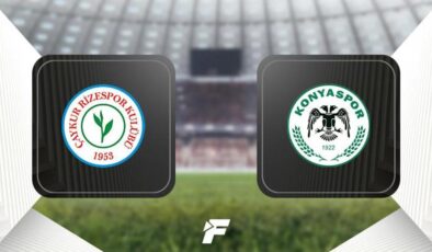 Çaykur Rizespor-Konyaspor maçı ne zaman, saat kaçta, hangi kanalda? (Muhtemel 11'ler)